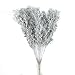 Factory Direct Craft Sparkling Silver Glittered Twig Spray for Holiday and Home Decor