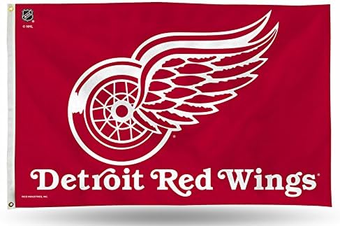 Detroit Red Wings Authentic 3x5 Indoor/Outdoor Flag Banner NHL Hologram