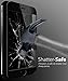 iPhone 7 Screen Protector, Fosmon TOUCH [HD Clear 3D | Full Coverage | Tempered Glass] Color Layer 9H Hardness Oleophobic Coating Glass Shield for Apple iPhone 7 (Black)