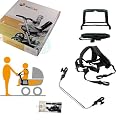 kids2sit Geschwistersitz kids2sit + Stabilisationsgurt + Haltegriff