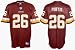 Clinton Portis Jersey: Reebok Dark Red Replica #26 Washington Redskins Jersey - Large