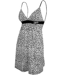 So Cal Junior's CHEETAH STARS DRESSES- White