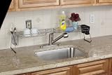 Kennedy Home Collections 36 Inch Over The Sink Organizer - Chrome