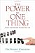 Books : The Power of One Thing: How to Intentionally Change Your Life