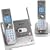AT&T SL82218 DECT6.0 Digital Dual Handset Answering System (Titanium and Carbonite)