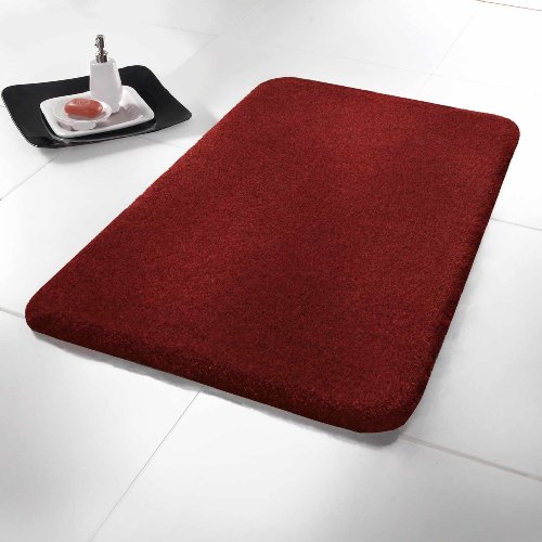 Kleine Wolke 5405453453 Badteppich Relax 85 x 150 cm rubin Preisvergleich