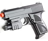 UKARMS P0631A Spring Airsoft Pistol w/ Tactical Laser and Flashlight BB Hand Gun