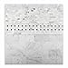 Bianco Carrara White Marble Polished Basketweave Mosaic Tile with Black Dots - 6