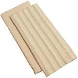 DII Sweet Peach Organic Dishtowel, Set of 2