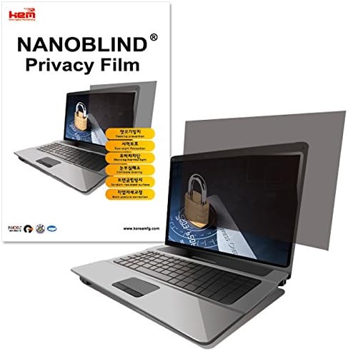 [16" Wide 354mm (W) x 200mm (H)] NANOBLIND Privacy Screen Filter Film for 16-inch LCD Laptop Notebook