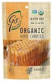 GoOrganic Honey Gluten Free Hard Candies, 3.5-Ounce Bags (Pack of 6)