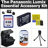 8GB Buyers Choice Accessory Kit For Panasonic Lumix DMC-ZS7 DMC-ZS5 DMC-ZS1 ....