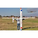 Huge 98 Wingspan 6 CH 2.4GHz Art-Tech Diamond 2500 3D Aerobatic Radio Remote Control Electric RC Airplane Glider RTF w/ EPO Durability + With Flaps + Super Performance + Super Long Flight Time