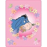 Couverture plaid polaire Winnie L ourson Eeyore