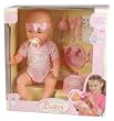 Simba 105039005 - New Born Baby, Funktions-Baby-Puppe (trinkt/n��t), inklusive Zubeh�r, 43 cm