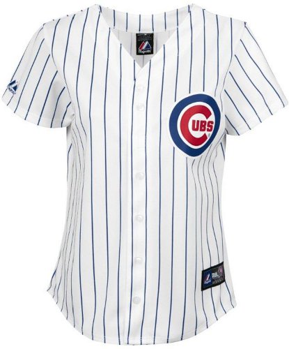Majestic Women's Plus Size Chicago Cubs Replica Jersey