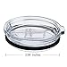 2 Replacement Lids for 30oz Stainless Steel Tumbler Travel Cup - Fits Yeti Rambler RTIC and others