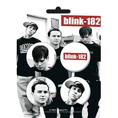 Blink 182 - 4 X 38mm Buttons Button Pack (15 x 10cm)