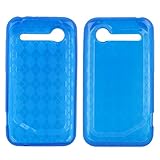GTMax Flexible Rubberized Gel Case for HTC Droid 6350 Incredible 2 - Blue C ....