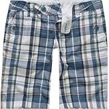 FULL TILT Plaid Womens Bermudas - Blue Combo