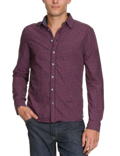 CAMPUS Herren Freizeithemd Slim Fit, kariert 