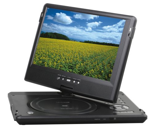 Initial IDM-1295 10.2 Swivel Portable DVD Player
