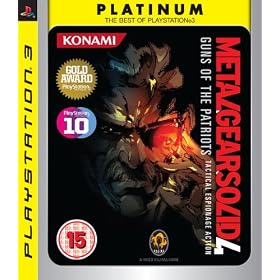 Metal Gear Solid 4 - Guns Of The Patriots Platinum (PS3)