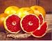 Dwarf/Patio Red Flame Grapefruit Tree Full Size Fruit