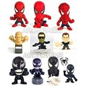Burger King Happy Mea Toys Spiderman 3 Figures Set of 10