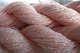 Four Light Pink Rayon Cotton Blend Knitting Yarn Gimp Thread