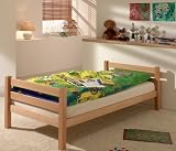 Produkt-Bild: Einzelbett NILS, Buche massiv