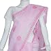 Pink Sari in Cotton Chikan Embroidered (chsari122)