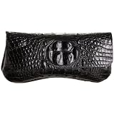 Jalda Croc-Embossed Mini Eden Clutch