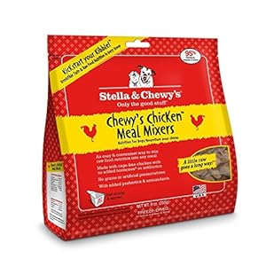 Stella & Chewy's Freeze-Dried Chewy's Chicken Meal Mixer for Dogs 9oz(2Pack)