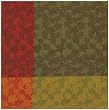Durable Woven Jacquard 100% Cotton Maple Leaf Tablecloth 60x60 Inches