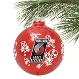 NBA Portland Trail Blazers Traditional Glass Ball Ornament