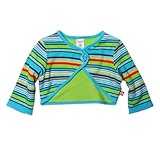 Zutano Baby-girls Infant Multi Stripe Shrug
