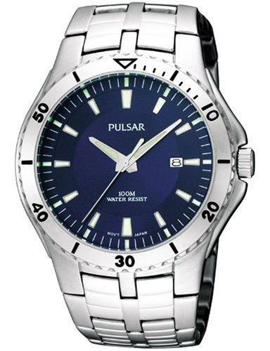 Pulsar Mens PXDB25 Sport Steel Watch