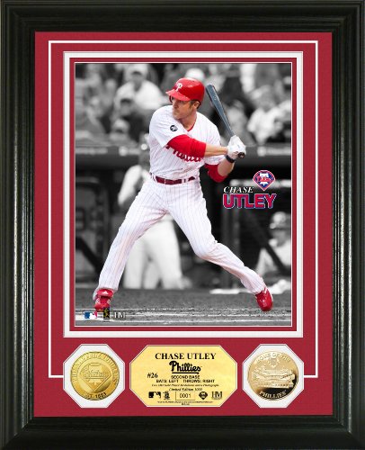 Highland Mint MLB Philadelphia Phillies Chase Utley 