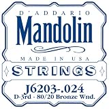 D'Addario Sngl Mando 80/20 024/J62 3Rd