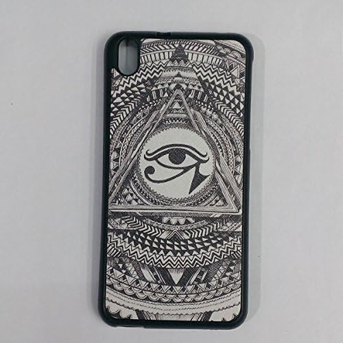 Original Fashion Stylish TPU Soft Shell Back Cover Case for HTC Desire 816 Mobile Phone Colorful Super Vintage Style Assorted Patterns (A10)
