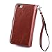 Joopapa iPhone 6 Plus Case, Luxury Fashion Pu Leather Magnet Wallet Credit Card Holder Flip Case Cover with Built-in 9 Card Slots for iPhone 6 Plus 5.5