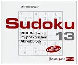 Sudoku Block 13: 200 Sudoku im praktischen Abreißblock
