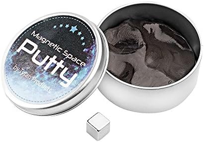 Magnetic Thinking Space Putty By Tytan Products with Rare Earth Magnets and Storage Tin - Watch It Come Alive