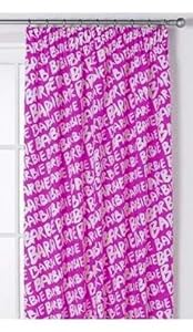 Barbie Pink Glamour Curtains: Amazon.co.uk: Kitchen & Home