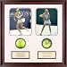 Maria Sharapova and Anna Kournikova Dual Autographed Tennis Ball Shadowbox