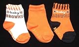 Cleveland Browns 3 Pack Booties