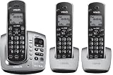 Vtech CS6128-31 DECT 6.0 Cordless Phone with Digital Answering System and 1 Base/2 Chargers/3 Cordless Handsets