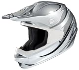 HJC CS-MX Wave MC-10 Off Road Motorcycle Helmet Silver/White/Black S
