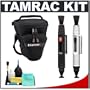 Tamrac 515 Compact Zoom Pak Digital SLR Camera Bag Holster Case (Black) + Accessory Kit for Canon Rebel T3, T3i, T1i, T2i, EOS 60D, 5D, 7D, Nikon D3000, D3100, D5000, D5100, D7000, D300s, Olympus Evolt E-5, E-30, E-620 & Sony Alpha A560, A580, A33, A35, A55